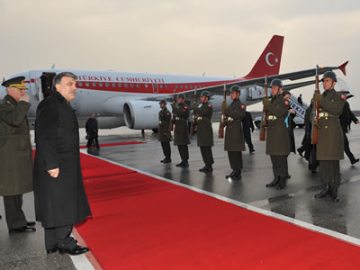 Cumhurbaşkanı Gül Ankara'ya Döndü